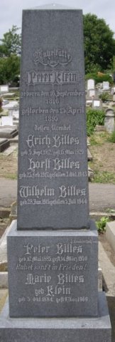 Klein Peter 1816-1895 Grabstein